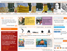 Tablet Screenshot of devel.sivananda.org